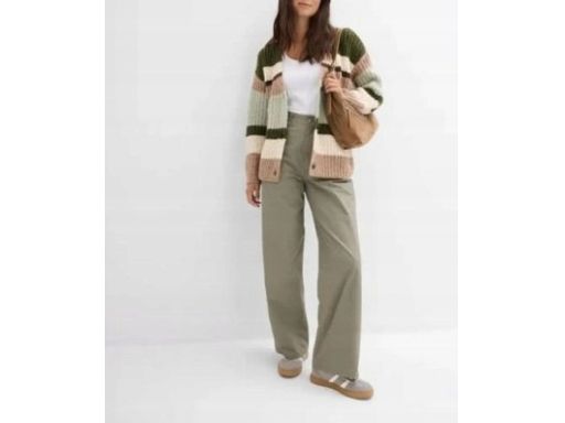 B.P.C sweter rozpinany w paski 36/38.