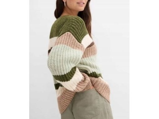 B.P.C sweter rozpinany w paski 36/38.