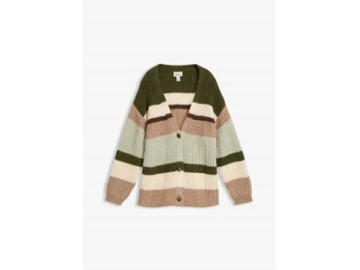 B.P.C sweter rozpinany w paski 36/38.