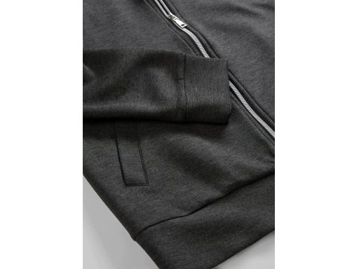 B.P.C szara bluza na zamek scuba r.48/50