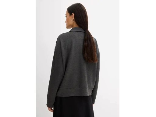B.P.C szara bluza na zamek scuba r.48/50