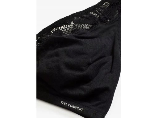 B.P.C biustonosz Feel Comfort bralette z koronką r.46