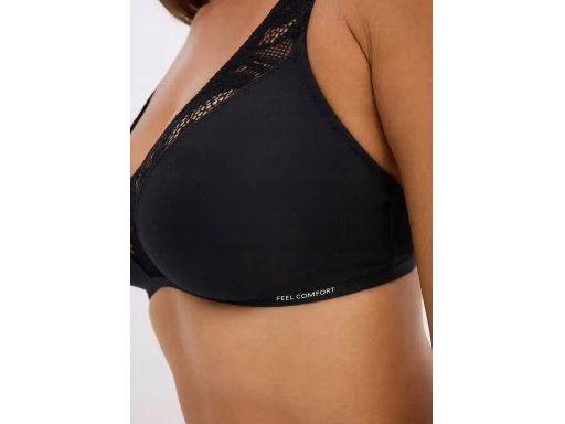 B.P.C biustonosz Feel Comfort bralette z koronką r.46
