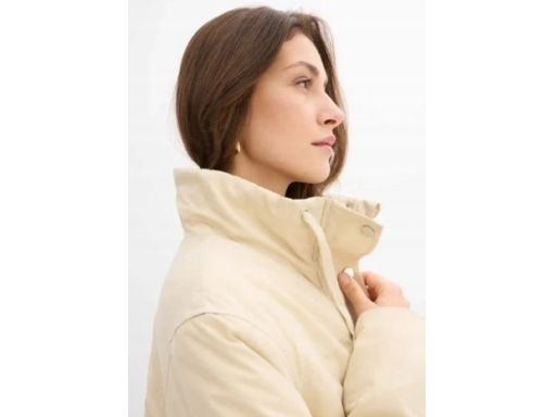 B.P.C kurtka-parka beżowa ze stójką lekko ocieplana 48.