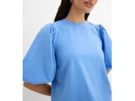 B.P.C bluzka krótki t-shirt z balonowymi rękawami 48/50.