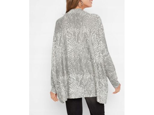 B.P.C bluzka-poncho we wzór 36/38.