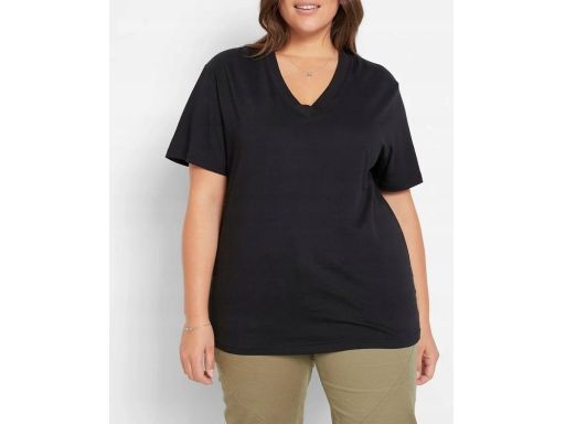 B.P.C t-shirt prosty czarny r.40/42