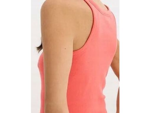 B.P.C top koralowy prążkowany r.48/50