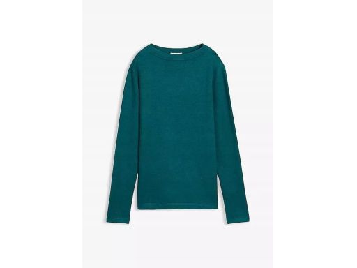 B.P.C sweter ciemnozielony mięsisty z kaszmirem r.36/38