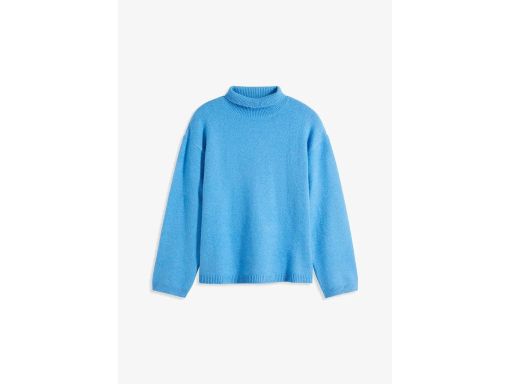 B.P.C niebieski sweter z półgolfem r.40/42