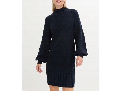 B.P.C sukienka dzianinowa granatowa r.52/54