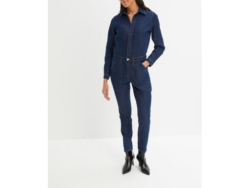 B.P.C kombinezon jeansowy modny 36.