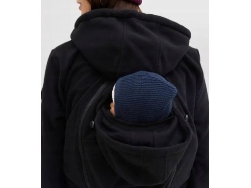 B.P.C bluza ciążowa polarowa z panelami dla dziecka przód/tył r.44/46