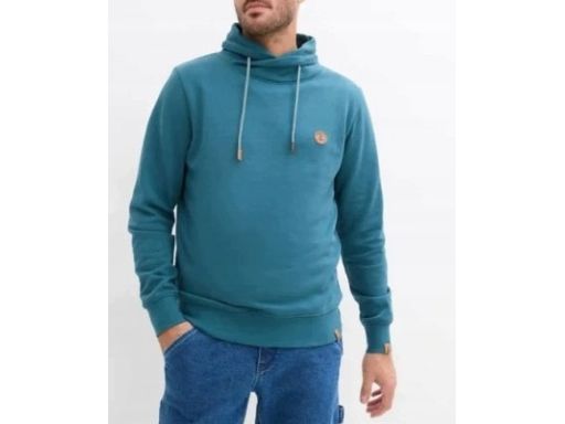 B.P.C bluza męska z szalowym kołnierzem morska 3XL.