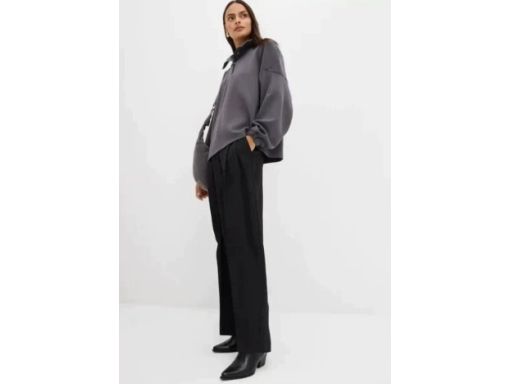 B.P.C bluza damska ze stójką antracytowa 40/42.