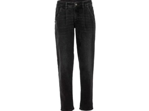 B.P.C spodnie barrel jeansowe czarne damskie 48.