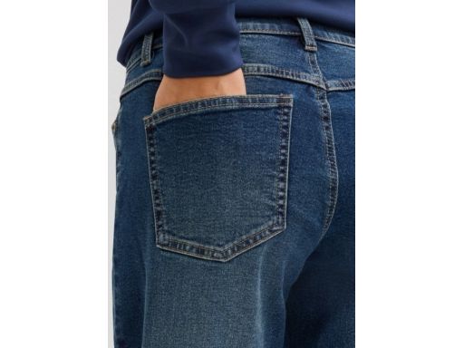 B.P.C jeansy wide leg z zaszytym kantem damskie 42.