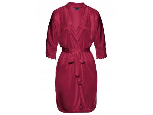 B.P.C kimono bordowe szlafrok sexi ^32/34