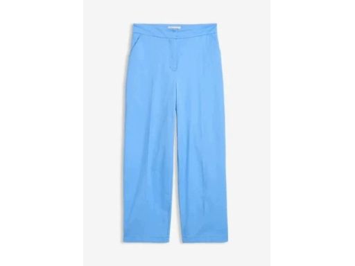 B.P.C szafirowe spodnie 7/8 chino z wysokim stanem 40.