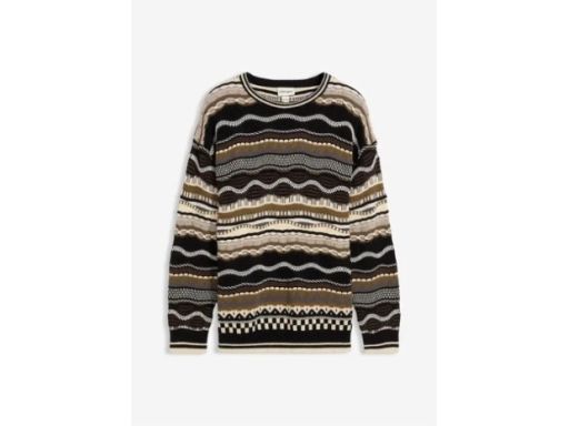 B.P.C sweter męski we wzory r.XL