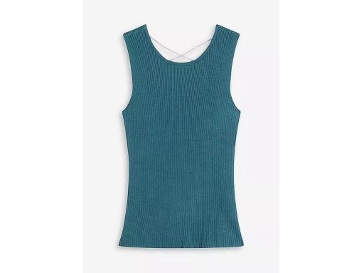 B.P.C top dzianinowy morski z cyrkoniami 32/34.