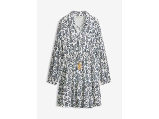 B.P.C sukienka tunikowa we wzory z frędzlami boho r.52