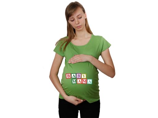Koszulka ciążowa mama koszula nadruk dziecko s