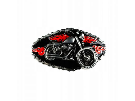 Piękna motocyklowa klamra do paska motocykl