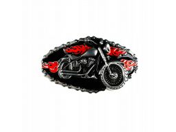 Piękna motocyklowa klamra do paska motocykl