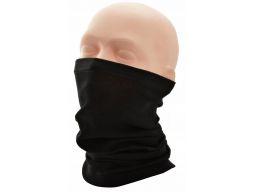 Chusta bandama komin bawełniany czarny maska