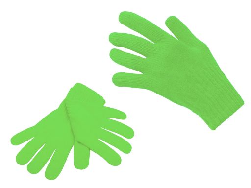 Rękawiczki młodzież damskie intensywne jaskrawe
