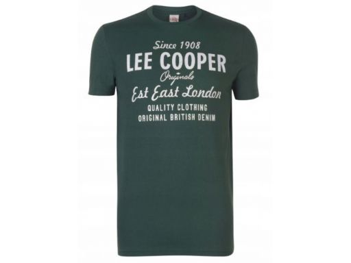 Lee cooper koszulka t-shirt llogo vintage tu: xl