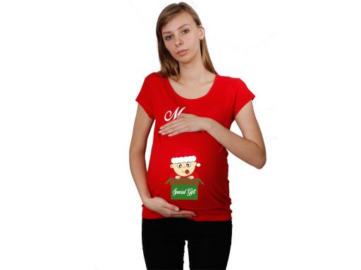Koszulka ciążowa koszulki ciążowe z nadrukiem xxl