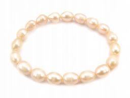 Lux art.bransoletka perła naturalna