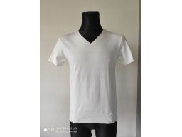 Sorbino r.l t-shirt nowy męski karo biały bawełna